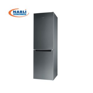 REFRIGERATEUR COMBINE WHIRLPOOL 360 LITRES NOFROST INOX 6éme sens WFNF 81E OX