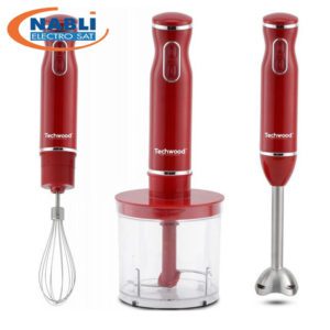 MIXEUR PLONGEANT TECHWOOD 3EN1 ROUGE TMS-9605