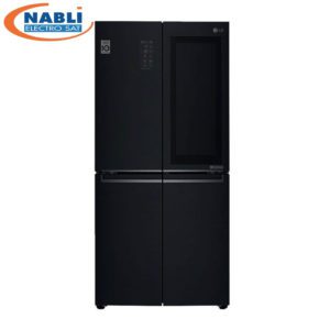 REFRIGERATEUR SIDE BY SIDE LG 4 PORTES insta view inverter D.I.D NOIR GC-Q2