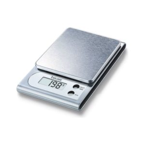 BALANCE DE CUISINE PLATEAU ACIER INOXYDABLE  BEURER 3 KG KS 22