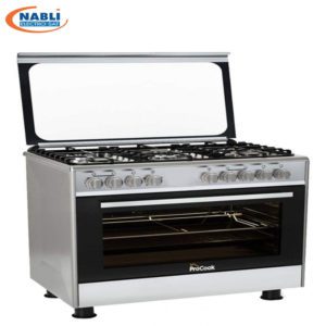 CUISINIERE PROCOOK 5 FEUX FOUR ELECTRIQUE TE6950IX