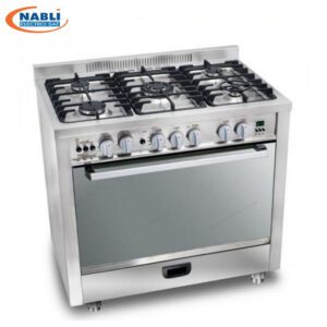 CUISINIERE 5 FEUX PLUS- UNIONAIRE PLATINUM 60*90 INOX GAS.C6090SS