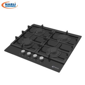 PLAQUE DE CUISSON FRANCO 4F VITRO NOIR 60 CM FR-444 BF